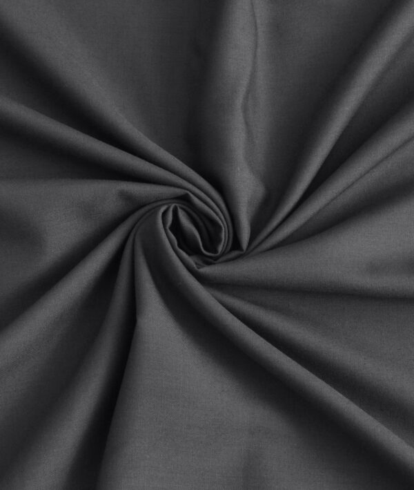 Dark Grey Unstitched Fabric - Image 2