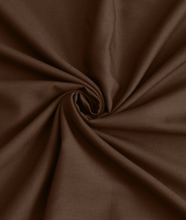 Dark Brown Unstitched Fabric - Image 2